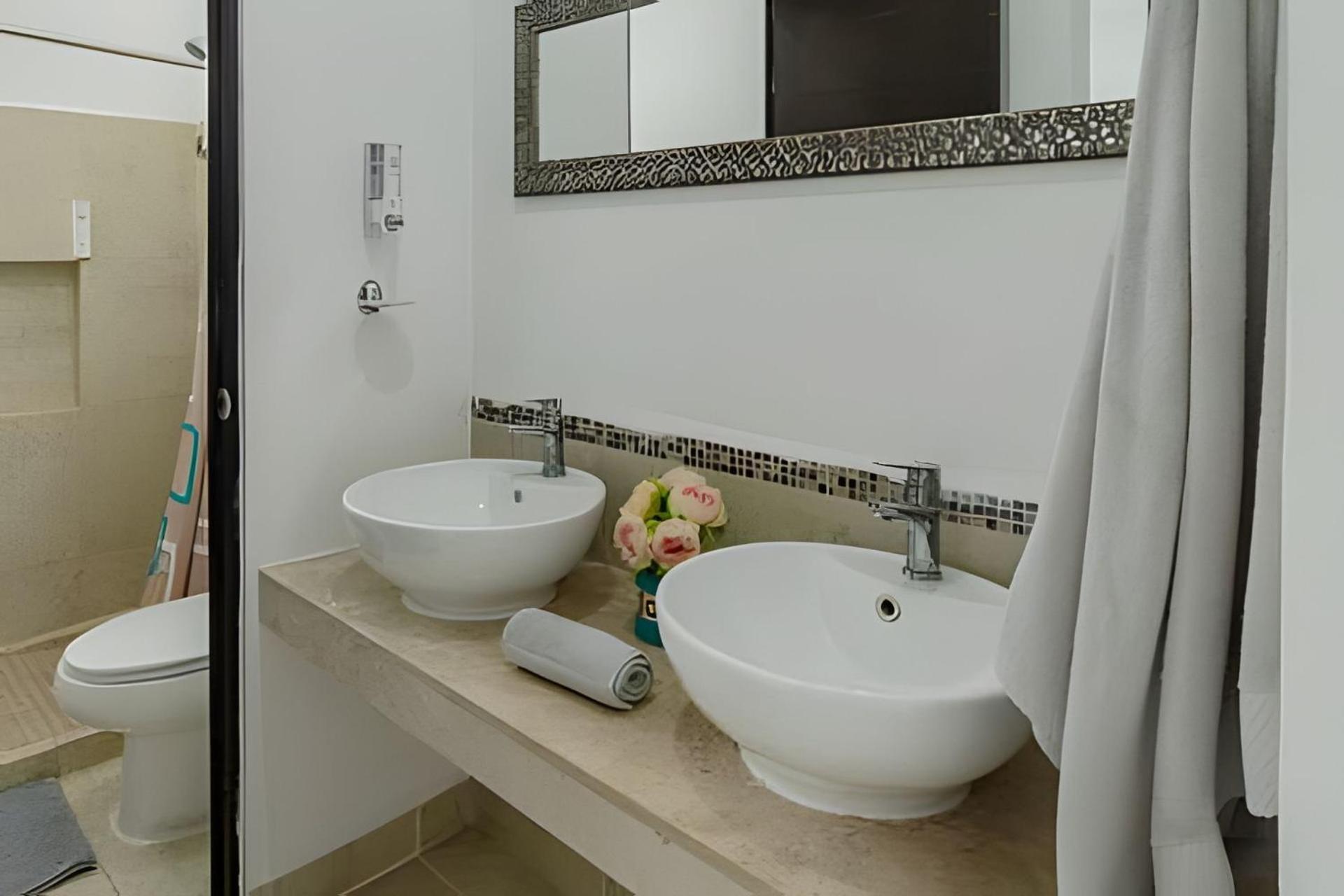 칸쿤 Exclusive Building 6 People 3 Cable Televisions 2 Swimming Pools Balcony, 빌라 외부 사진