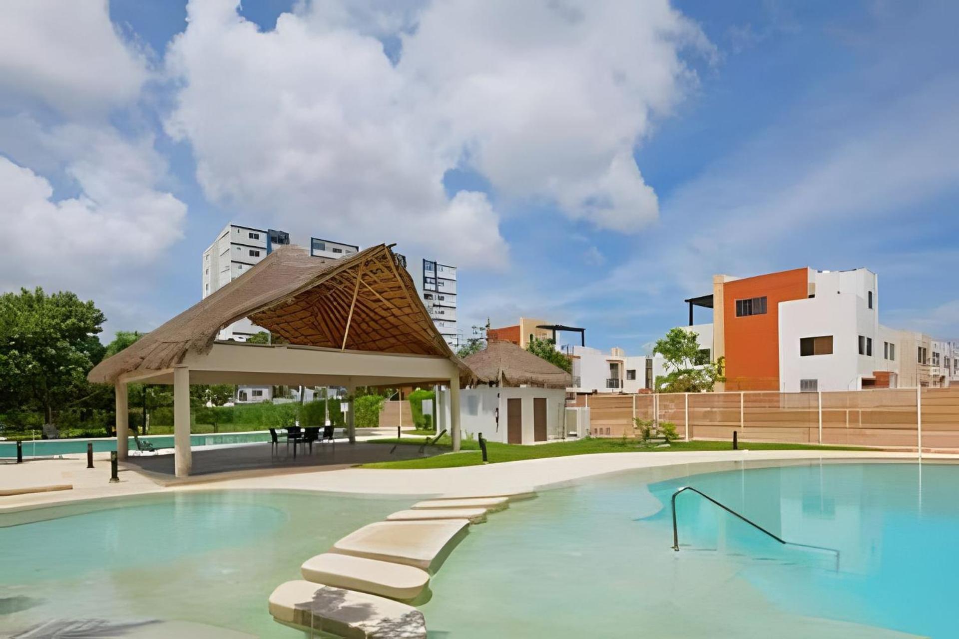 칸쿤 Exclusive Building 6 People 3 Cable Televisions 2 Swimming Pools Balcony, 빌라 외부 사진