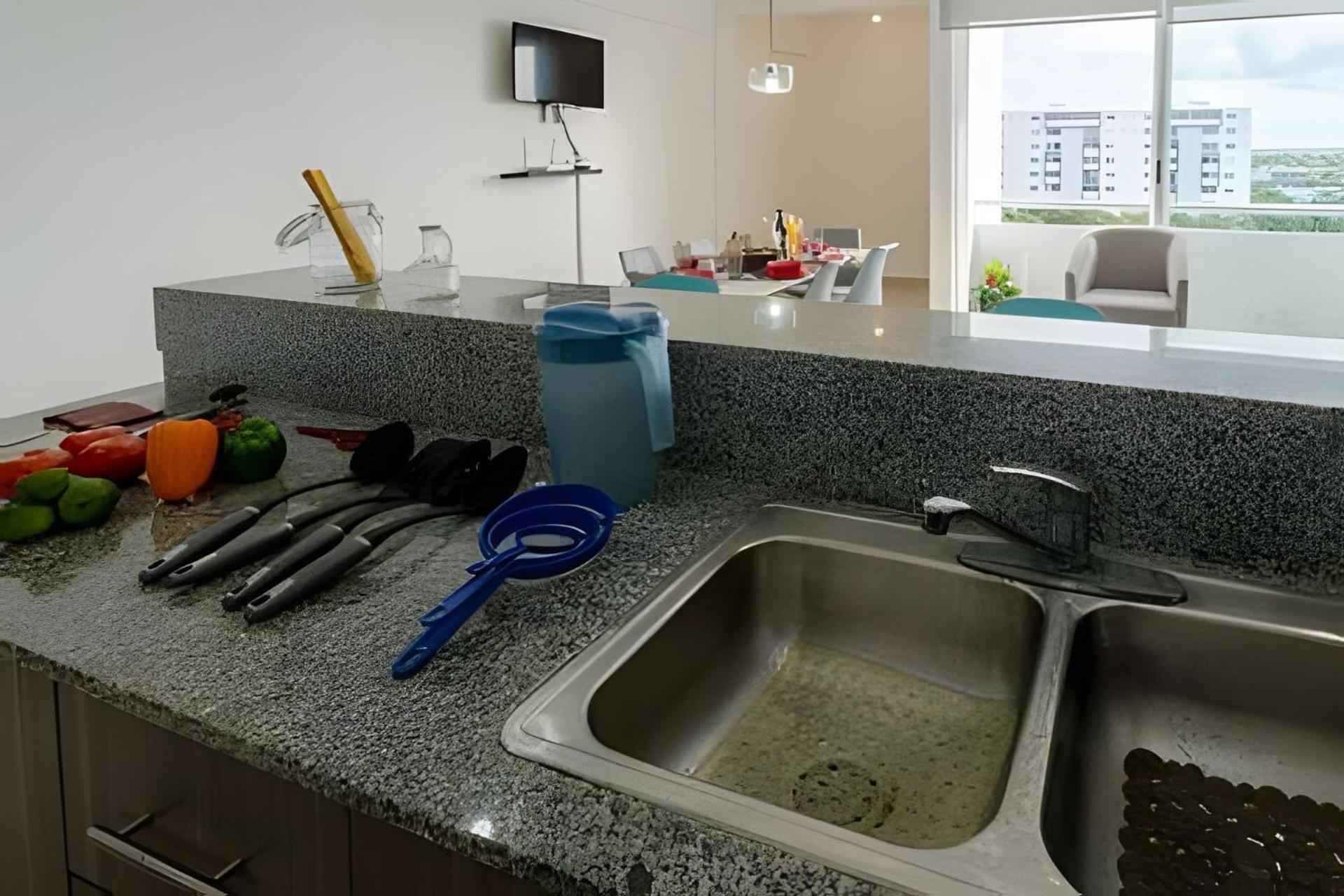 칸쿤 Exclusive Building 6 People 3 Cable Televisions 2 Swimming Pools Balcony, 빌라 외부 사진
