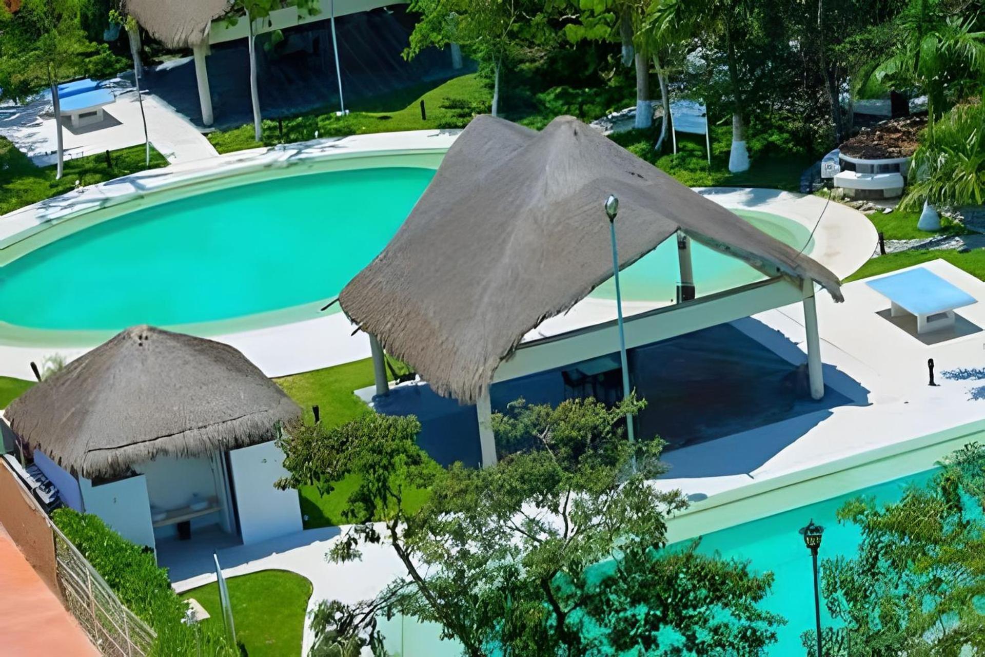 칸쿤 Exclusive Building 6 People 3 Cable Televisions 2 Swimming Pools Balcony, 빌라 외부 사진